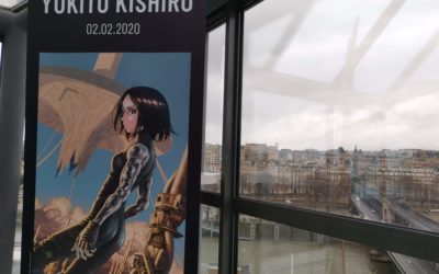 Gunnm – Yukito Kishiro Panel in Paris