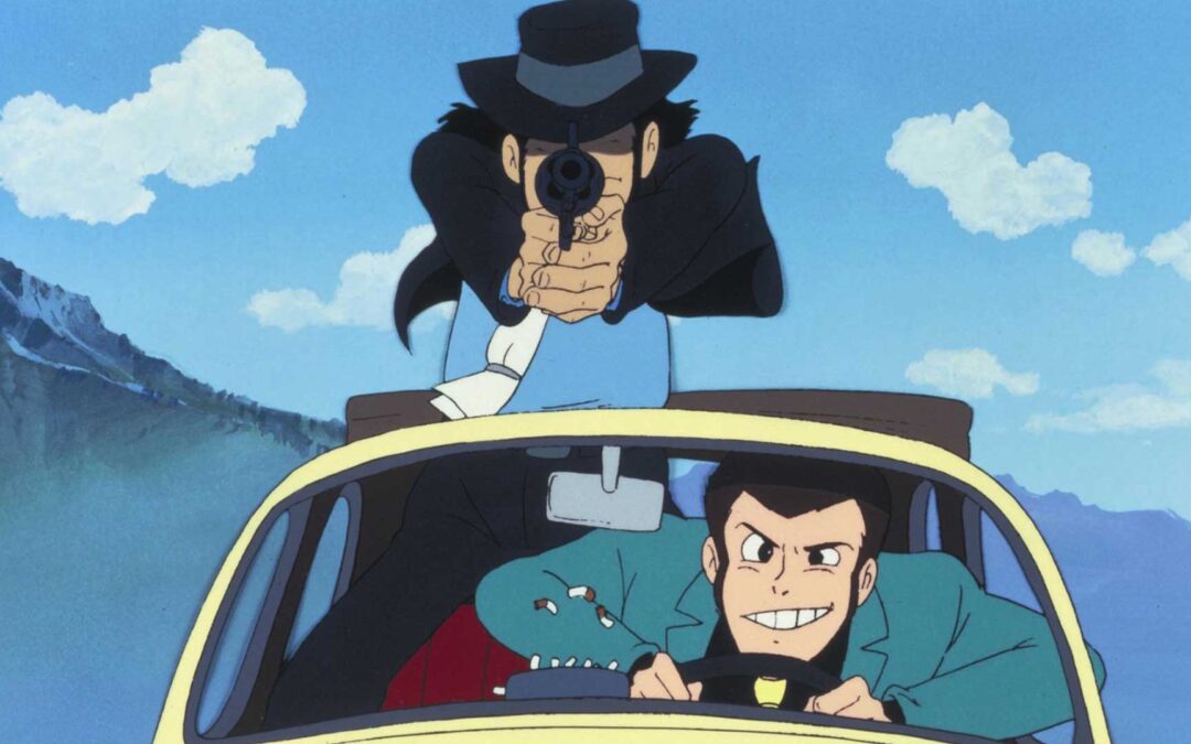 Car chasing scene from Lupin III The Castle of Cagliostro