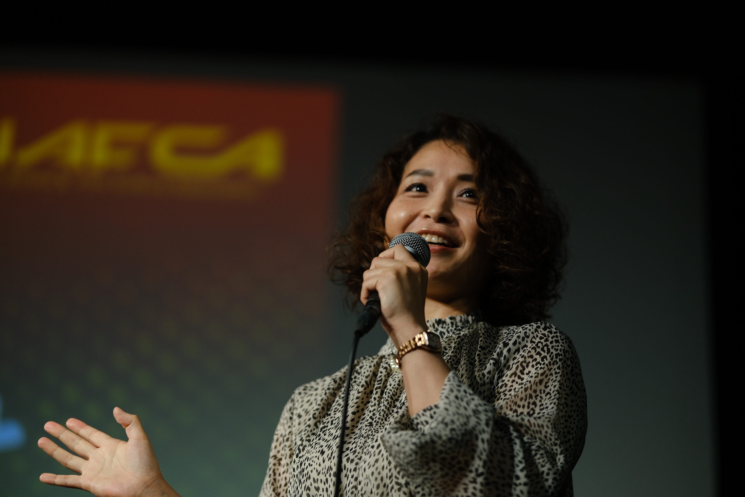 Voice Actress Yûko Kaida at the NAFCA Kick-off event on August 11th 2023