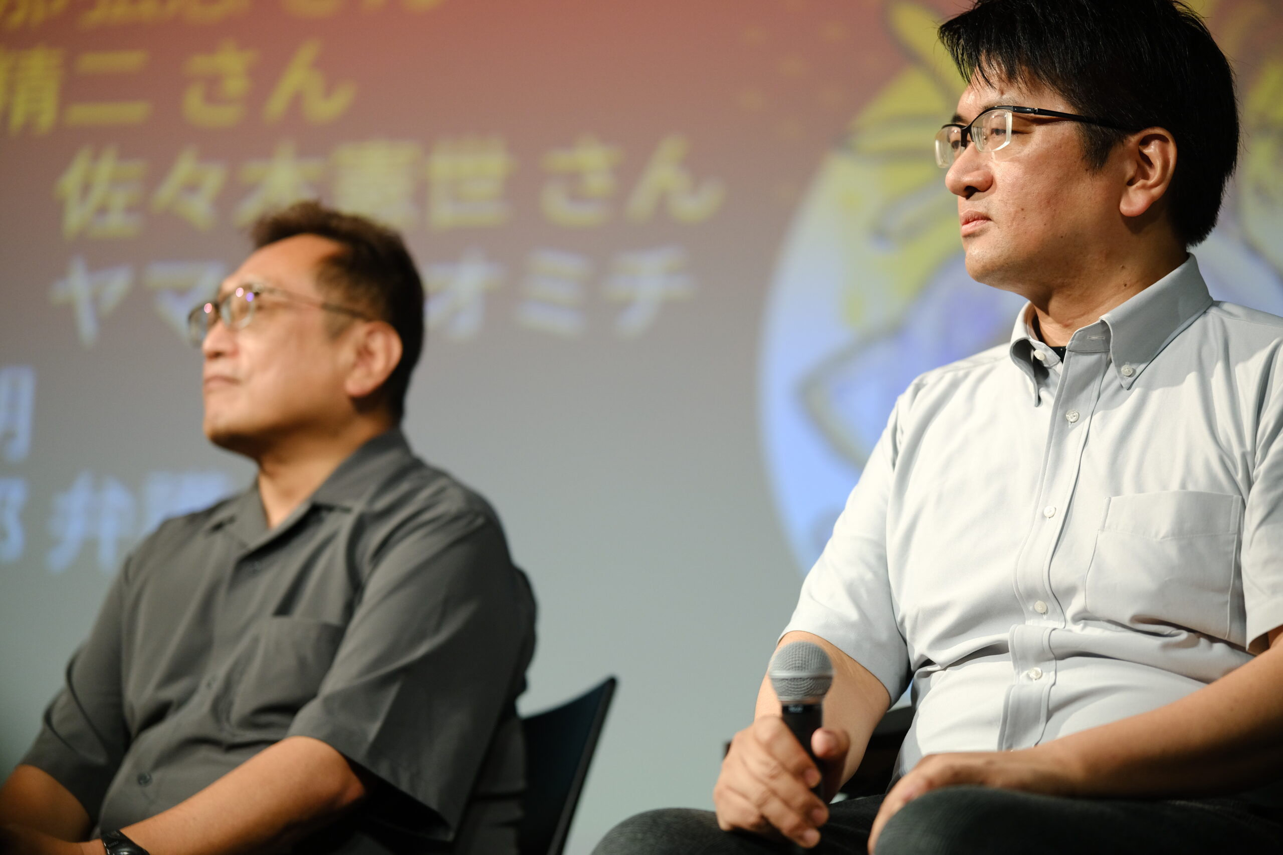 Noriyo Sasaki and Naomichi Yamato at the NAFCA kick-off event on August 11th 2023.