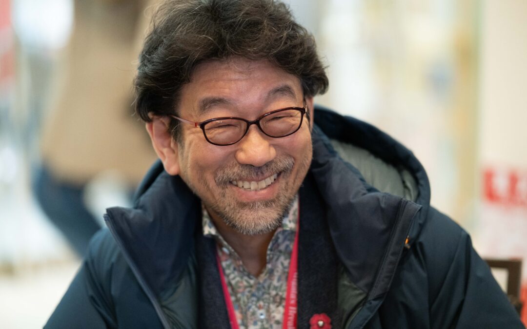 President of anime production company GENCO, Mr. Tarô Maki